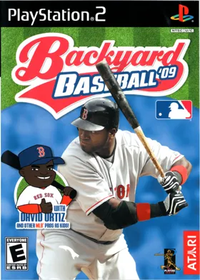 Backyard Baseball '09 box cover front